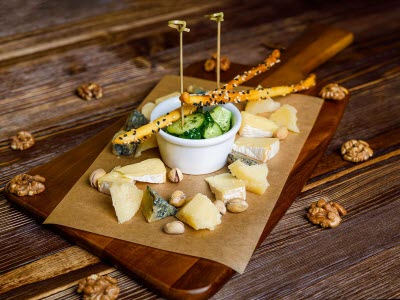 Декорирование сырных блюд