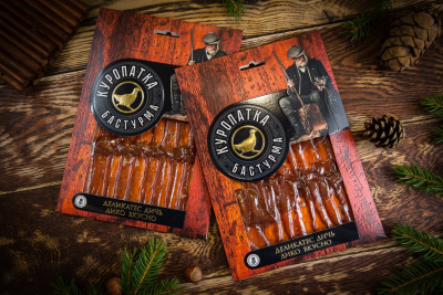 Колбаса Куропатка бастурма с/в 100г нарезка