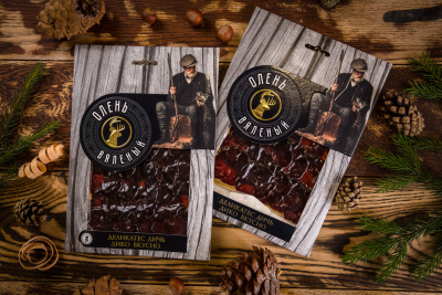 Колбаса Олень с/в 100г нарезка