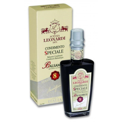 Соус бальзамический Leonardi 8 лет Серебряная печать 250мл L081
