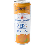 Напиток Sanpellegrino Апельсин ZERO б/сахара б/а 330мл ж/б