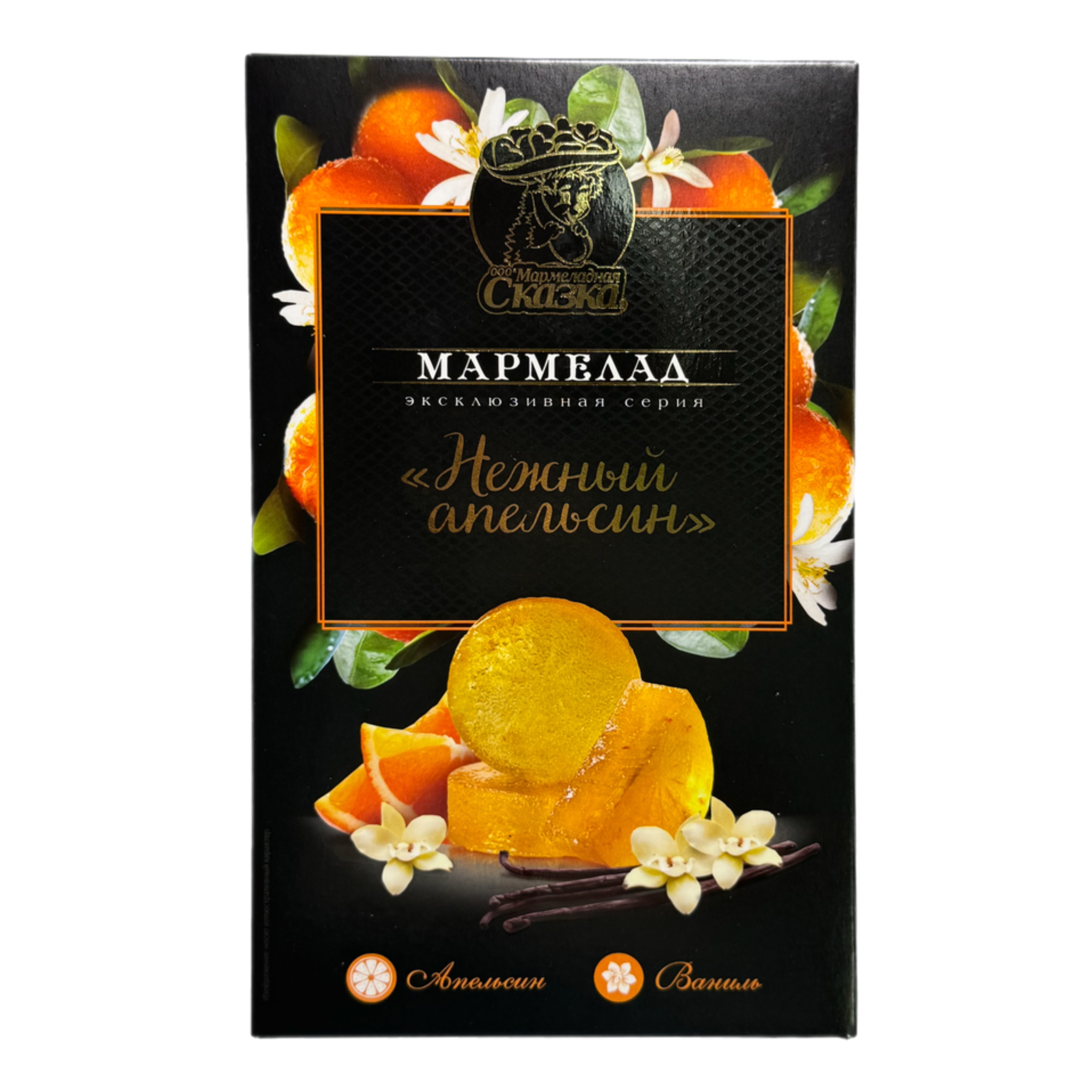 Мармелад желейный форм. Нежный апельсин 170г ТМ Мармеладная сказка