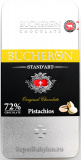 Шоколад Bucheron горький 72% с фисташками 100г SOBRANIE