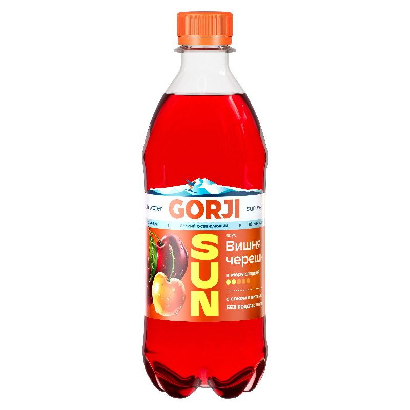 Напиток б/а  GORJI со вкусом грейпфрута 0,5л газ. пэт