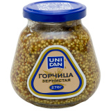 Горчица Зернистая Юнидан 270г 