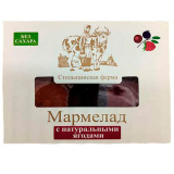Мармелад желейный на фруктозе С ягодами 200г фермерский СФ Мармелад желейный на фруктозе С ягодами 200г фермерский СФ