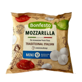 Сыр Моцарелла Мини в рассоле 45% 100г Bonfesto