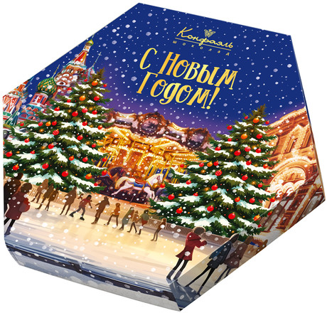 Конфеты шоколадные, глазированные. Суфле. 105г Конфаэль 