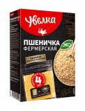 Крупа Пшеничка фермерская УВЕЛКА 4*80г  Крупа Пшеничка фермерская УВЕЛКА 4*80г
