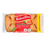 Пирожок Франтик с клубничной начинкой 100г Хл.Дом  