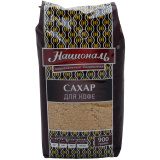 Сахар-песок Националь тростниковый нераф. "Для кофе" 900г 