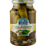 Огурцы маринов. Меленковские с зеленью и чесноком 900г 