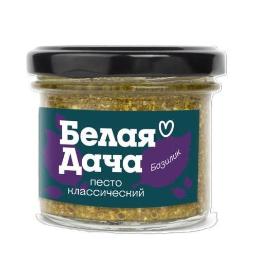Соус Песто Классический на основе раст,масел 90г Белая Дача Соус Песто Классический на основе раст,масел 90г Белая Дача