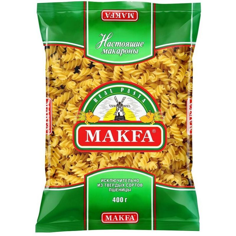 Макарон.изд Макфа Спирали 400г 