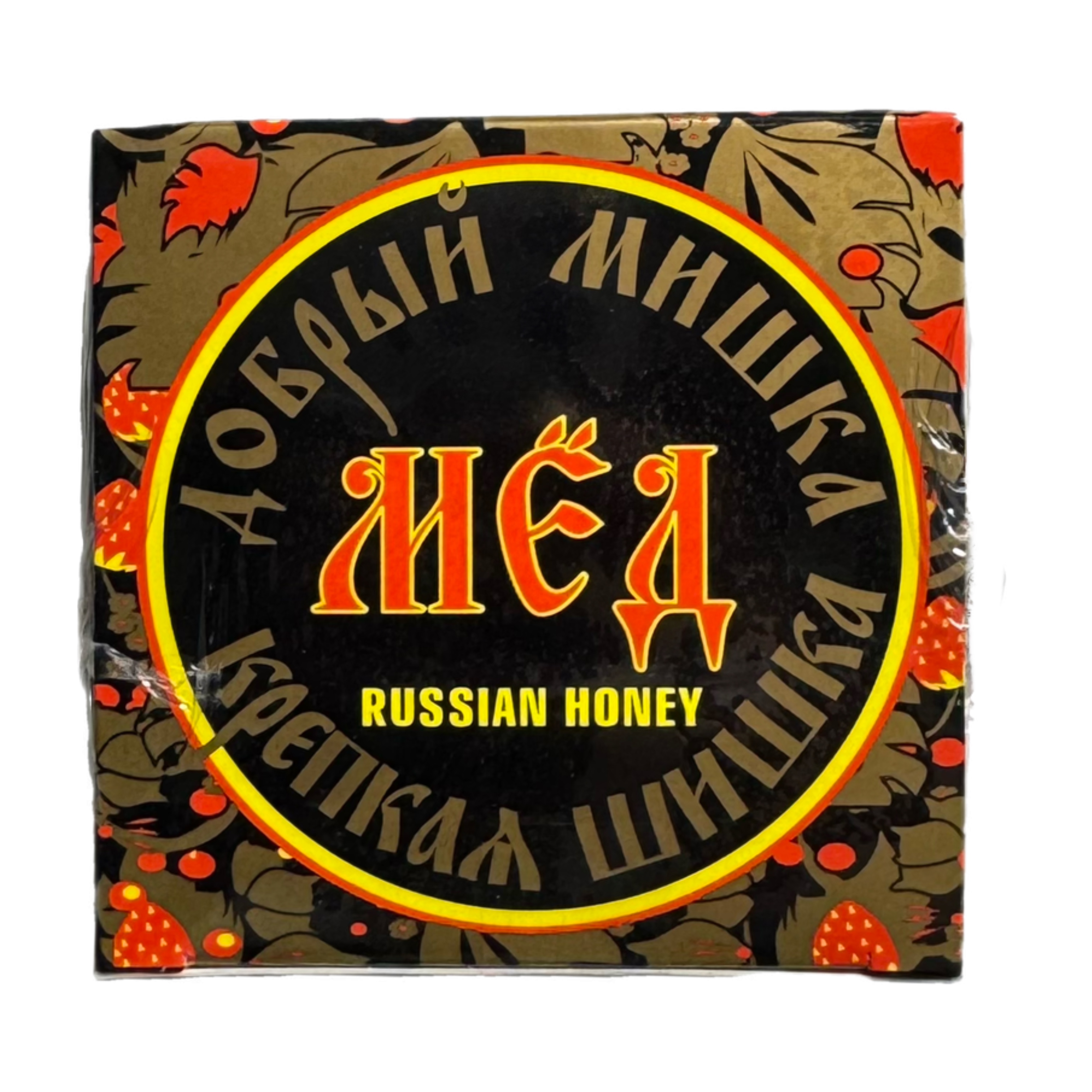 Мед Добрый мишка Крепкая шишка 140г Медовый дом