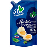 Майонез Я люблю готовить Московский провансаль классический 67% 390мл