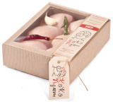 Бедро б/к из мяса цыплят-бройлеров с кожей охл.кг Коко Пулет 