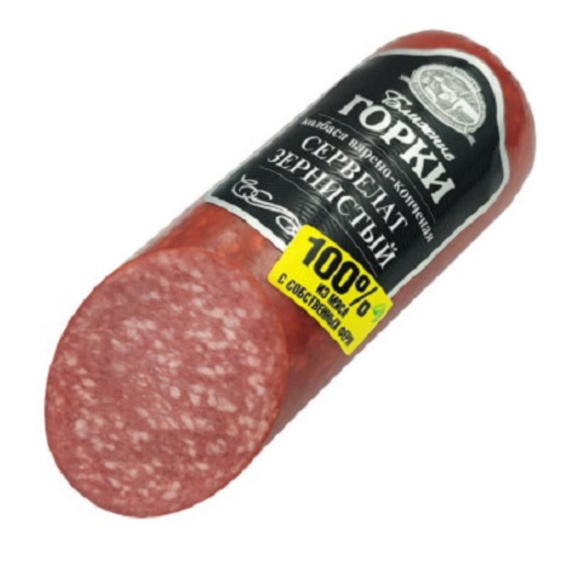 Колбаса  Сервелат Зернистый 330г БГ 