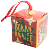 Набор Новогодний шоколадных фигурок СЧАСТЬЕ 50г