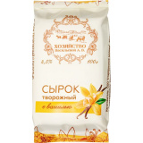 Сырок творожный с ванилью 4,5% 100г Хозяйство Васильевой А.В флоу-пак