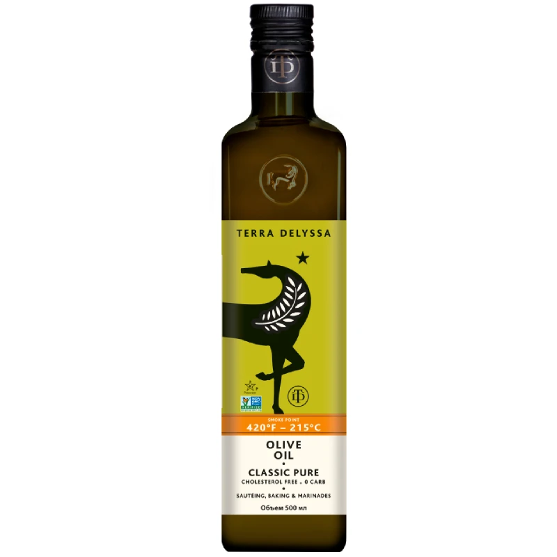 Масло оливковое Pure Olive Oil 0,5л Terra Delyssa Масло оливковое Pure Olive Oil 0,5л Terra Delyssa