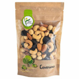 Смесь орехов и изюма 150г Семушка