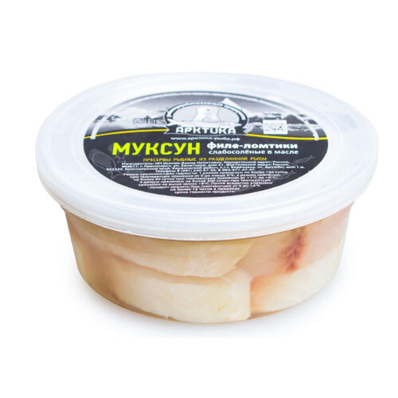 Муксун с/с Пресервы филе 250г 
