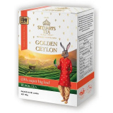 Чай черный листовой Golden Ceylon ОРА super big leaf 100г STEUARTS TEA
