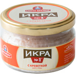 Икра деликатес. с креветкой 180г Санта Бремор