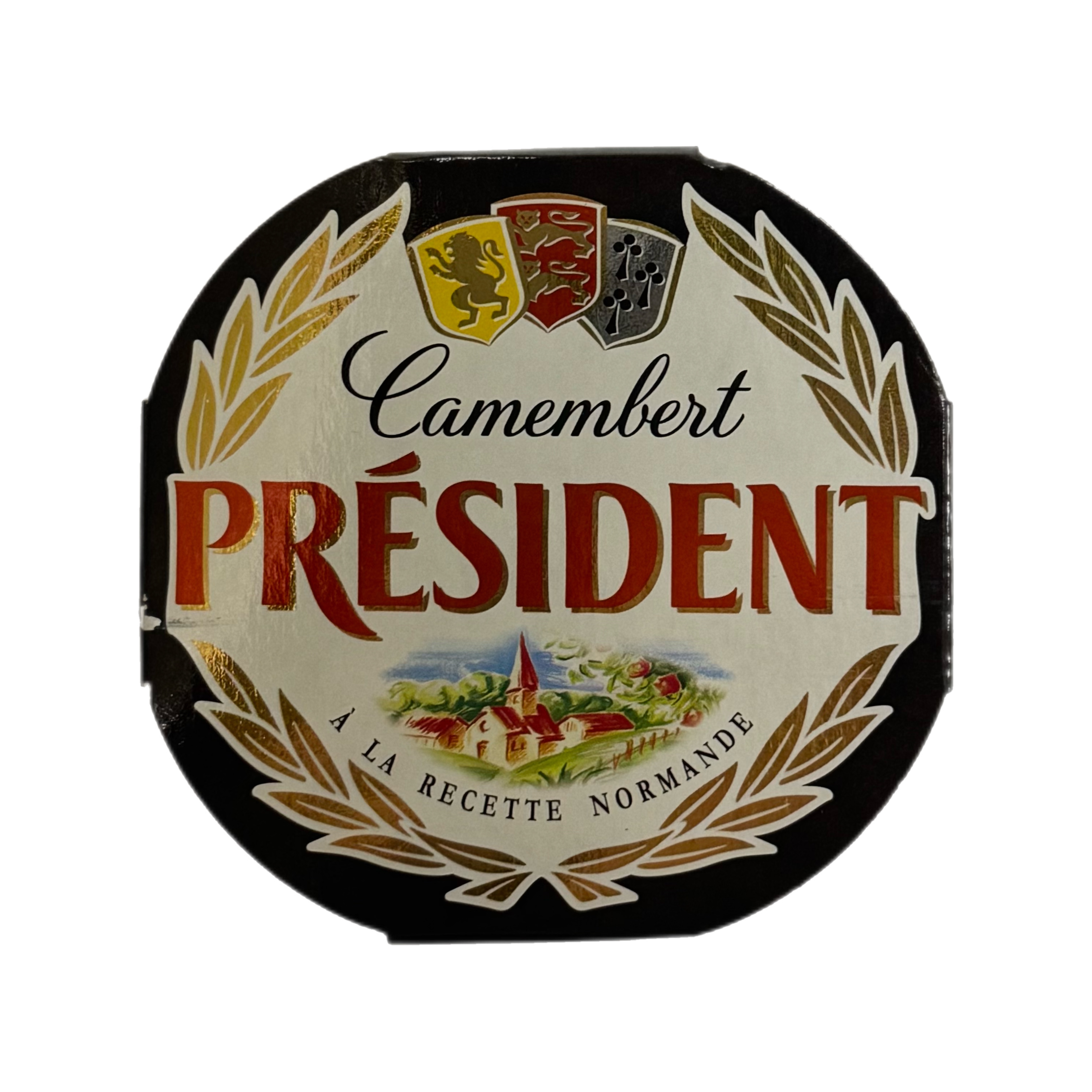 Сыр мягкий Камамбер с белой плесенью 45% 125г Президент 