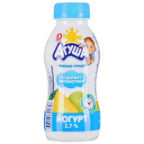 Йогурт Агуша питьевой 2,7% 180г ябл/груша