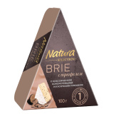 Сыр Бри с трюфелем Natura Selection 50% 100г c бел.плесен. 