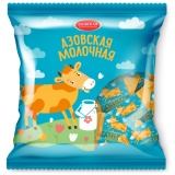 Конфеты Азовская коровка молочные 300г 
