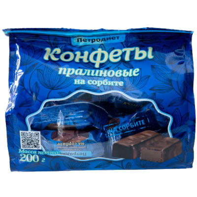Конфеты пралиновые на сорбите