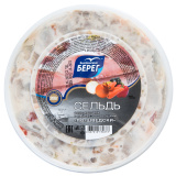Сельдь филе кусочки с овощами в майонезе По-шведски 200г Балтийский берег пл/б