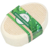 Мочалка натуральная (Крапива+хлопок) овальная 45587-4002  Мочалка натуральная (Крапива+хлопок) овальная 45587-4002