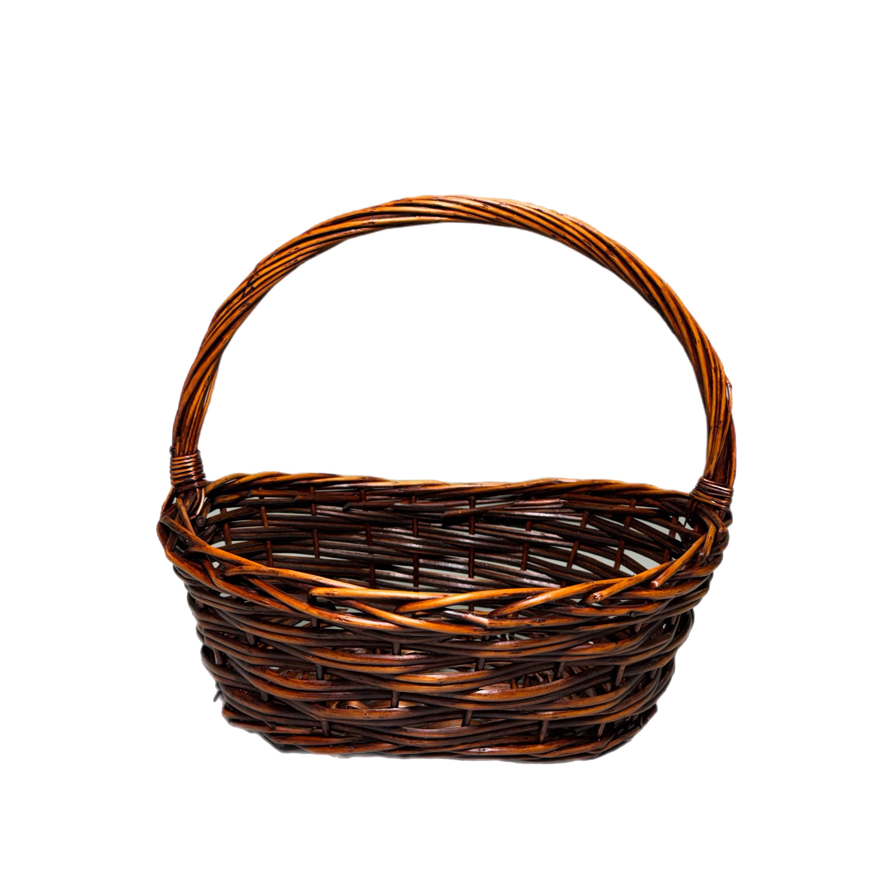 Корзина овальная 120936 S 32/26 h 16/12/34 коричн.цв 2000000056678