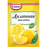 Лимонная кислота Dr Bakers 50гН1