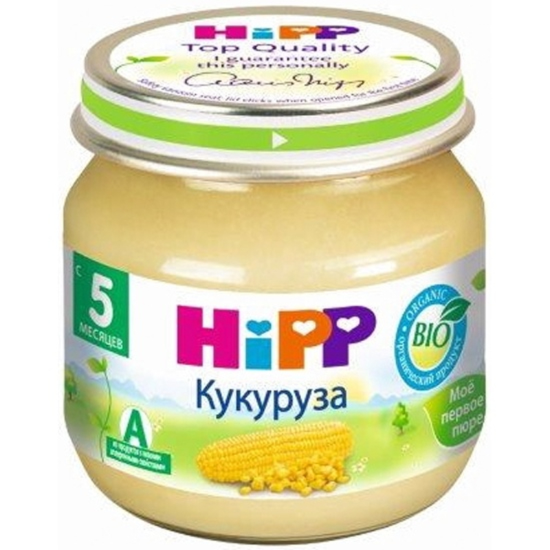 Пюре Хипп Кукуруза 80 г  БИО