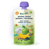 Пюре Fleur Alpine яблоко-банан-черника йогурт 120г ДП  