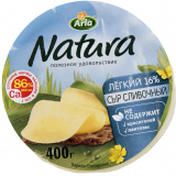 Сыр Арла Натура сливочный Легкий цилиндр 400г 