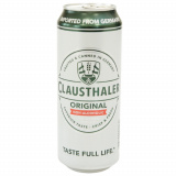 Пиво Клаусталер Ориджинал св.пастер.фильтр.Б/А 0,5л ж/б