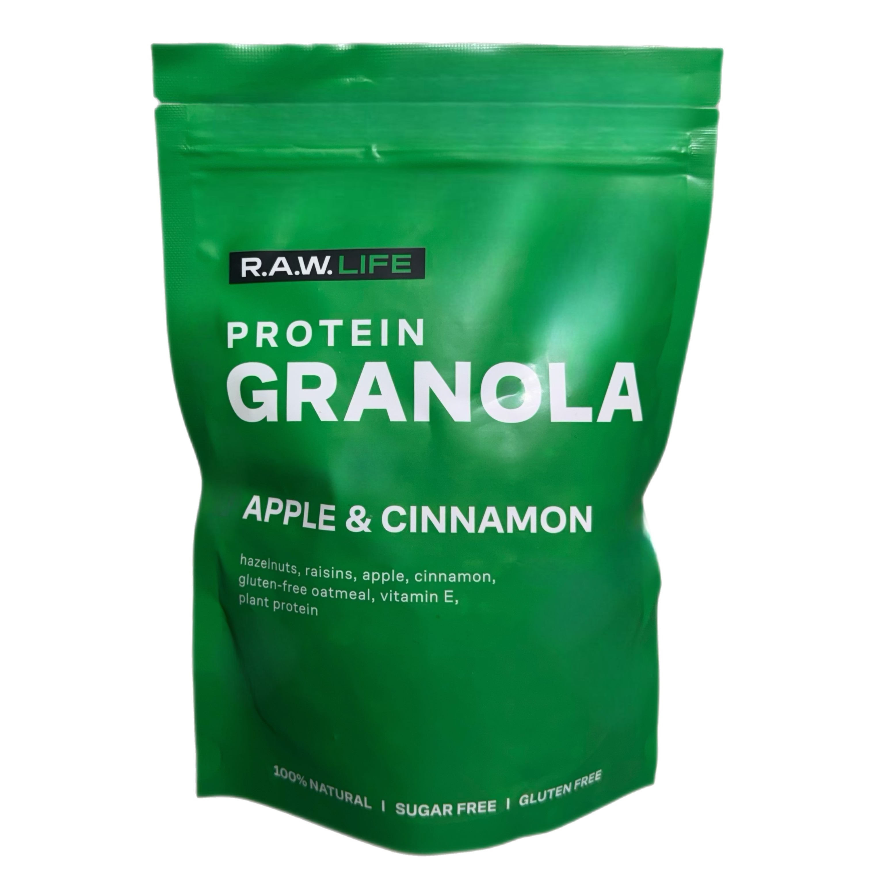 Гранола протеиновая Яблоко-корица 220г R.A.W.LIFE 