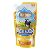 Сливки сгущеные 19% 270г Алексеевские сашет ГОСТ  