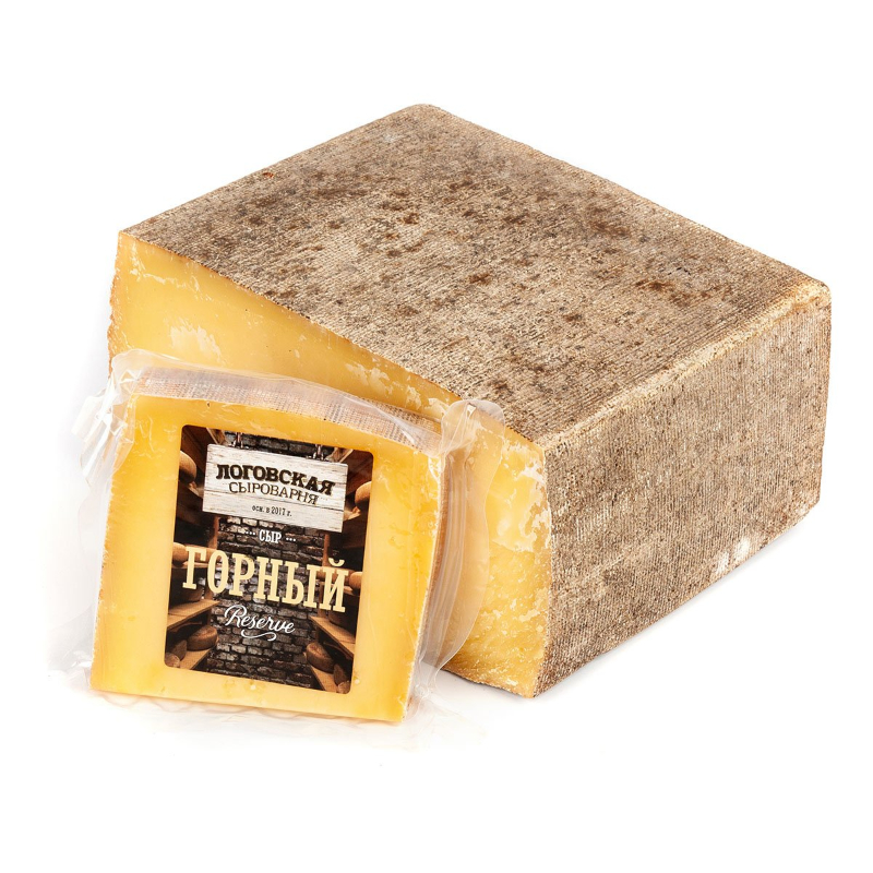Сыр Горный резерв 50% Логовская сыроварня