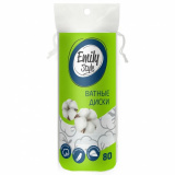 Ватные диски Emily Style круглые 80шт