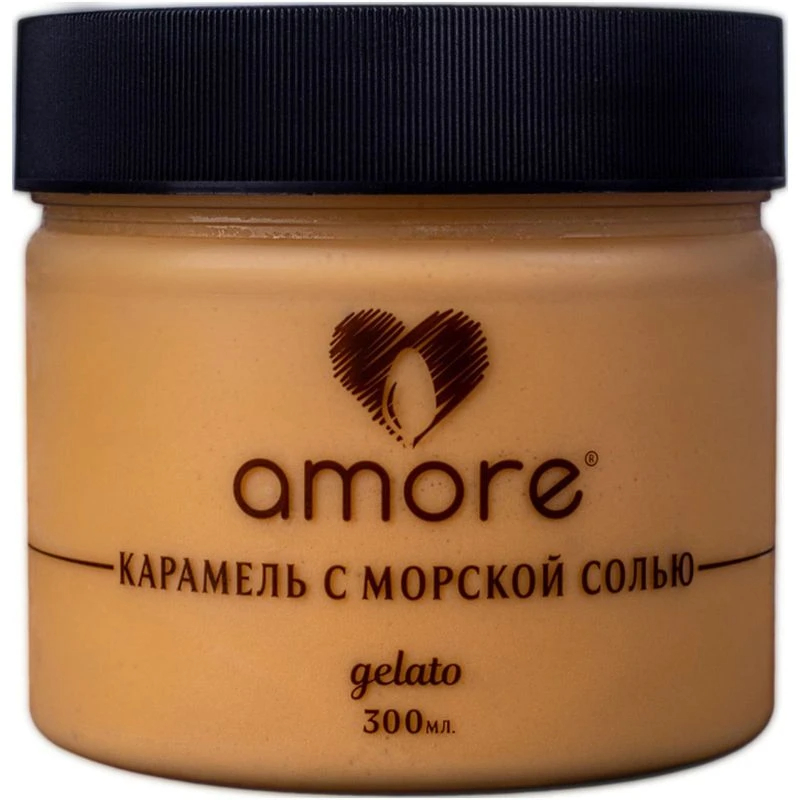 Мороженое Amore Джелато Карамель с морской солью 300мл  Т