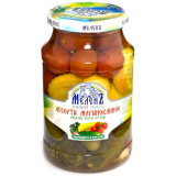 Ассорти Меленъ маринов.  900мл (огурцы,черри,кабачки)   Н1