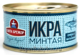 Икра деликатесная люкс минтая 130г ж/б  