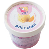 Десерт взбитый Сорбет Апельсин стаканчик 75г